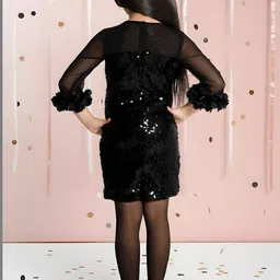 Ministitch Net A-Line Dress image 2