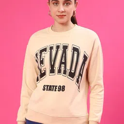 V-Mart Women Typography Printed Sweatshirt-image-95