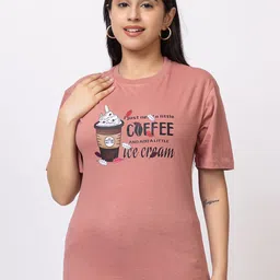 PYRO SPIRIT Women Typography Printed Round Neck T-shirt-image-68