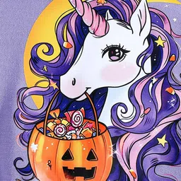 YK Girls Polyester Print Net Fit & Flare Dress image 3