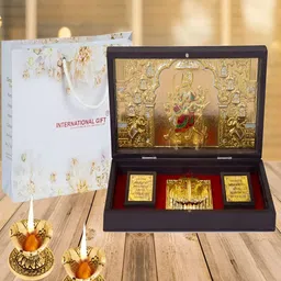 INTERNATIONAL GIFT Gold-Toned Religious Idol Showpiece-picture-36