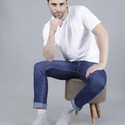 Dollar Men Pack of 5 Free Size Ankle Length Cotton Socks image 5