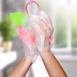 VEGA Hot Pink Luxury Sponge Loofah - BA-3/21 image 4