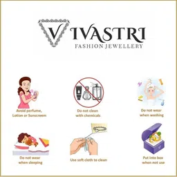 vivastri Gold Plated Alloy Nath Nose Pins image 2