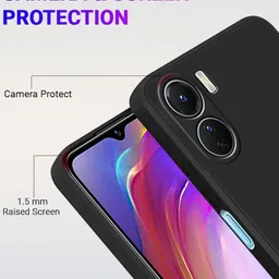 LIRAMARK Solid Vivo Y16 Back Case Mobile Accessories image 4