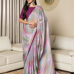 Saree mall Beads and Stones Poly Chiffon Ready to Wear Sarees-picture-44