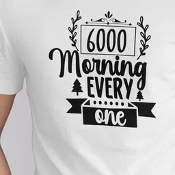 Seekbuylove Men Bio Finish Typography Printed Pure Cotton T-shirt image 4