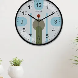 RANDOM Multicoloured & Black Printed Contemporary Wall Clock-picture-51