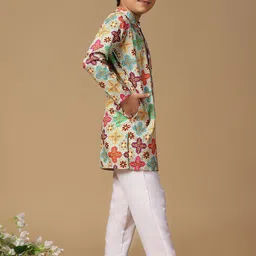 BAESD Boys Printed Regular Kurta with Trousers image 4