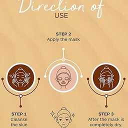 Nature's Law Set Of 3 Clay Brightening Face Mask With Vitamin E - 50 g Each image 3