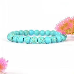 ARDLOR Set Of 2 Artificial Beaded Elasticated Bracelets image 2