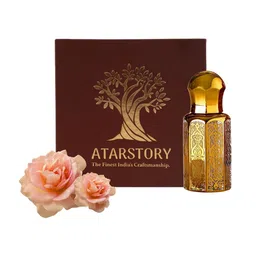 ATARSTORY Rosa Luxure Best Long Lasting Attar- 6 ml image 2