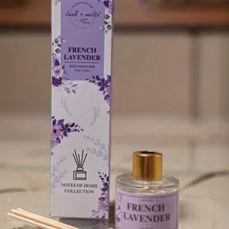 Lush and Melts Unisex French Lavender Lily Aroma Oil Reed Diffuser - 50 ml image 3