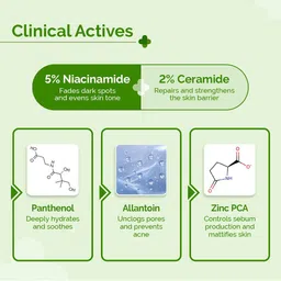 The Derma co. 5% Nia-Ceramide Mattifying Moisturizer for Oily & Acne Prone Skin - 100 g image 3