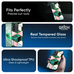 QRIOH Abstract Printed Vivo X200 5G Back Case Mobile Accessories image 4
