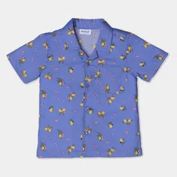 Nauti Nati Boys Printed Shirt with Shorts image 3