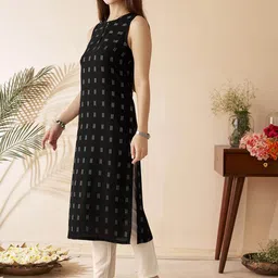 Anouk Women Regular Kurta with Trousers image 4