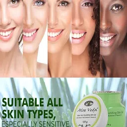 Aloe Veda Aloe Vera Nourishing Skin Gel With Green Tea Extracts & Vitamin E - 125 g image 2