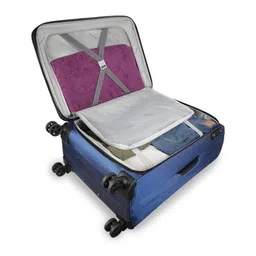 Harissons Textured Soft-Sided Large Trolley Bag image 4
