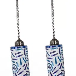 SOMIL Printed Glass Cylinder Ceiling Lamps-picture-20