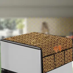 The Furnishing Tree Yellow Plastic Refrigerator Cover-picture-17