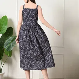 KALINI Print Fit & Flare Midi Dress image 2