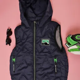 V-Mart Boys Puffer Jacket with Patchwork-picture-16