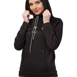 RC NEOEN Women Printed Hooded Sweatshirt image 4