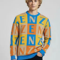 Mast & Harbour Typography Printed Pullover image 5