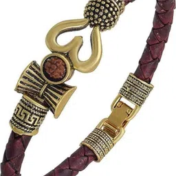 Divine souvenirs Unisex Rudraksh Beaded Wraparound Bracelet-picture-26