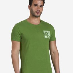Domyos By Decathlon Typography Printed Round Neck Regular Fit Sports T-shirt-picture-0