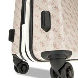 GUESS Women Printed Hard-Sided Medium Trolley Suitcase image 4