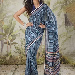RACHNA Striped Ready to Wear Saree-picture-13