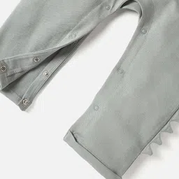 Juniors by Babyshop Crocodile Applique Dungaree and Striped T shirt image 5