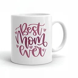 Mr UVD White & Red Typography Printed Ceramic Glossy Mug 350 ml-image-46