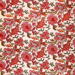 KALINI Women Floral Printed Regular Kurta with Trousers & With Dupatta image 3