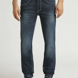 Pepe Jeans Men Vapour Tapered Fit Low-Rise Heavy Fade Stretchable Jeans-picture-25
