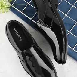 Killer Men Faux Leather Formal Loafers-image-46