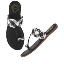 Stylestry Girls Embellished Party One Toe Flats image 4