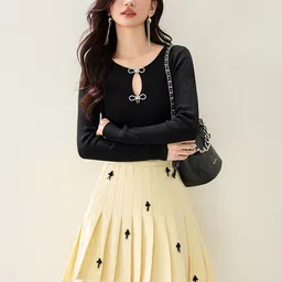 JC Collection Women Ribbed Pullover-picture-35