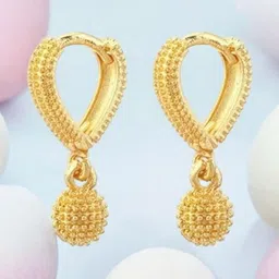 SHREE KRISHNA SHOPPING Gold-Plated Brass Earrings-picture-16