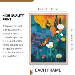 WALLLANE Brown Wood Wall Art image 3