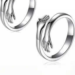 Teeragaj Set Of 2 Hug Adjustable Finger Rings-image-81