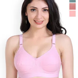 SHYAM SONS FLAIR Pack Of 4 Full Coverage Minimizer Bra-picture-40