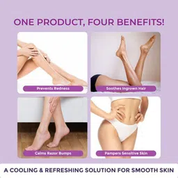 Sanfe Set Of 2 Spray Away Hair Removal (100ml Each) & Post Hair Removal Soothing Gel (50g) image 4