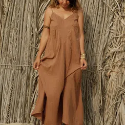 Aurevie Fit & Flare Maxi Dress image 4