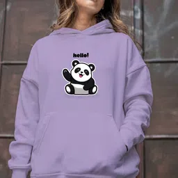 Deslizar Women Graphic Printed Long Sleeves Hooded Sweatshirt-picture-15