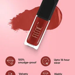 FLENC Set Of 2 Cryla Smudge-Proof Velvet Matte Liquid Lipstick- 5 ml Each -Zurich - Kuwait image 5