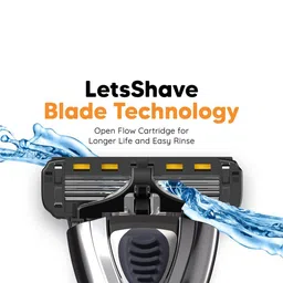 letsshave Lets Shave Set Of 8 Pro 4 Blade Cartridges image 2
