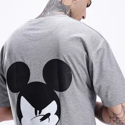kook n keech disney Kook N Keech Oversized Fit Disney Mickey & Friends Graphic Printed Pure Cotton T-shirt image 3